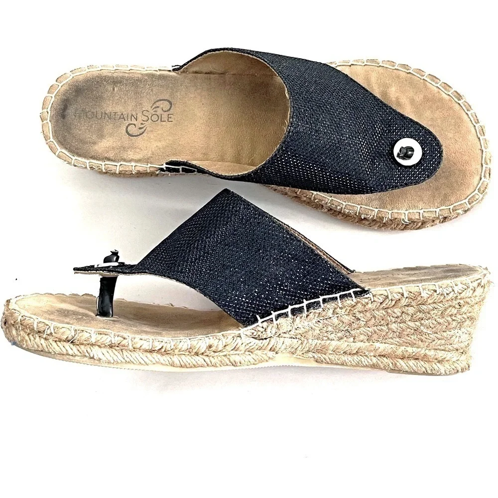 5 for $25! Women's Beachball Espadrille Wedge Sandal!